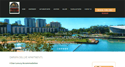 Desktop Screenshot of darwindeluxeapartments.com.au